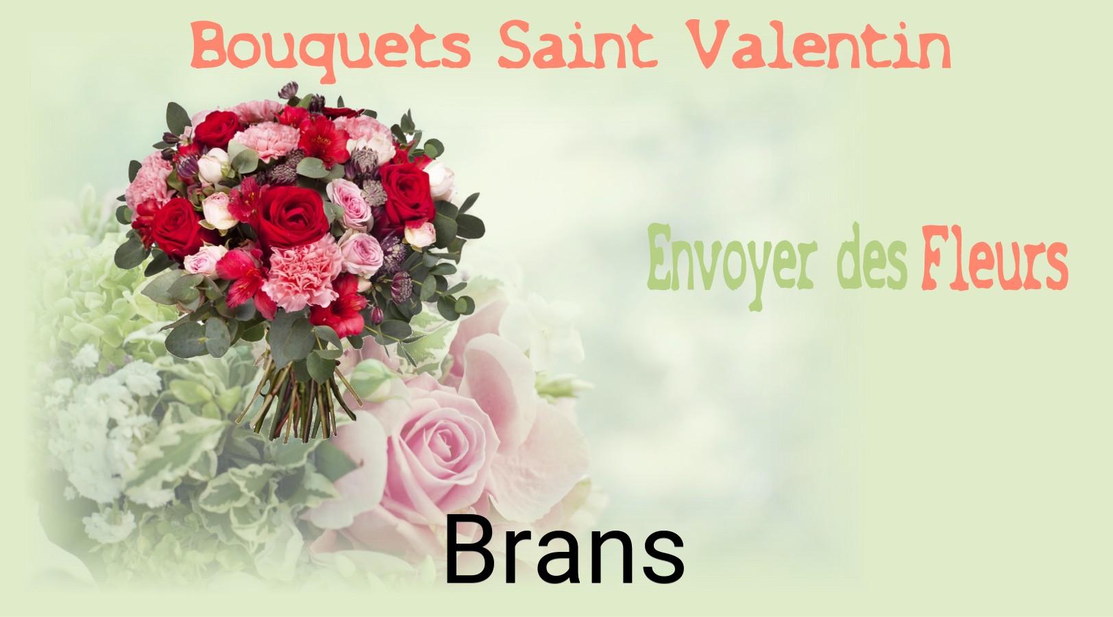 Roses de Saint-Valentin livrées à Brans